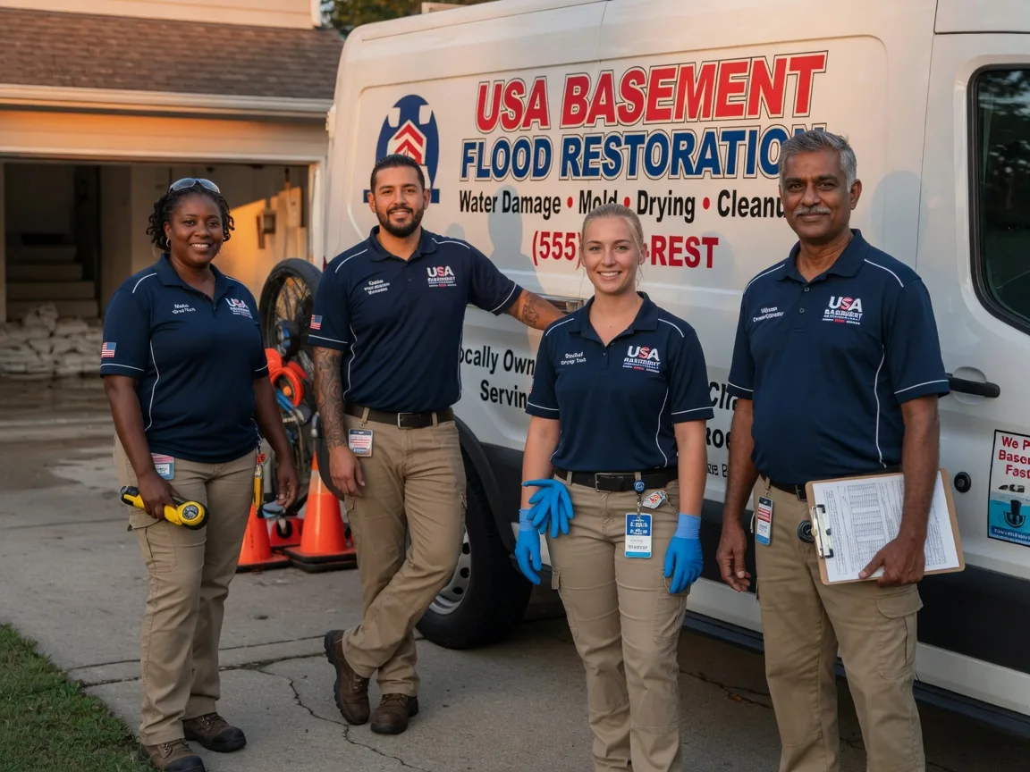 Basement Flood Cleanup company in Higbee, MO